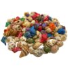 Colored Sea Shell Pouch weights 20 -30 pcs pouch By More Green