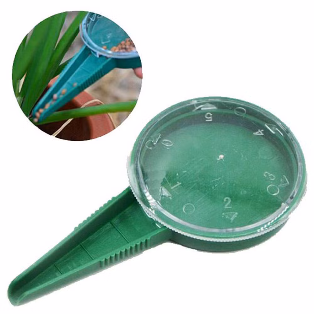 Plastic-Adjustable-Seeder-5-Size-Hand-Held-Garden-Plant-Seed-Sower-Planter-Agriculture-Tool (1) Seed Dispenser Sower Seed Spreaders Planter Seeder Tool