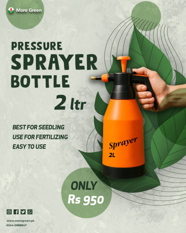 Post 8 2 LITER PRESSURE SPRAYER BOTTLE