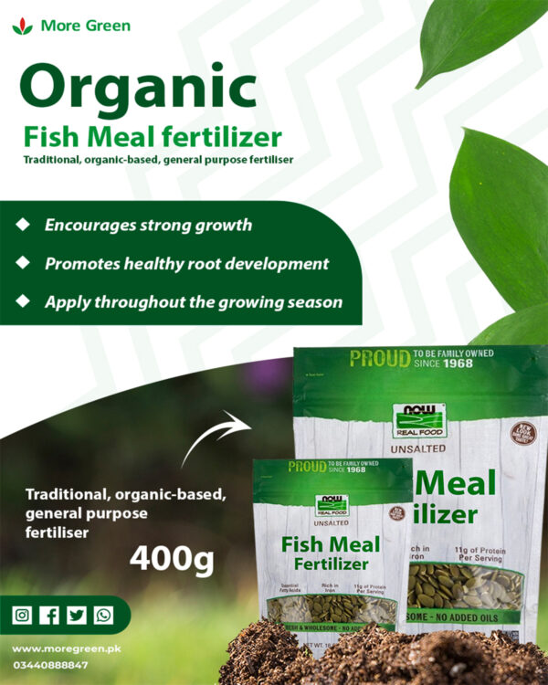 post 2 Organic Fish Meal fertilizer 400g