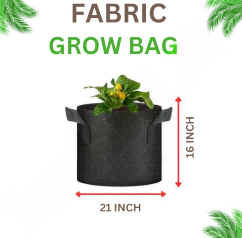 Fabric Grow Bags 16×21 inches