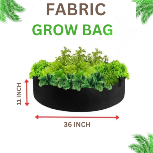 Fabric Grow Bags (36X11 Inches)
