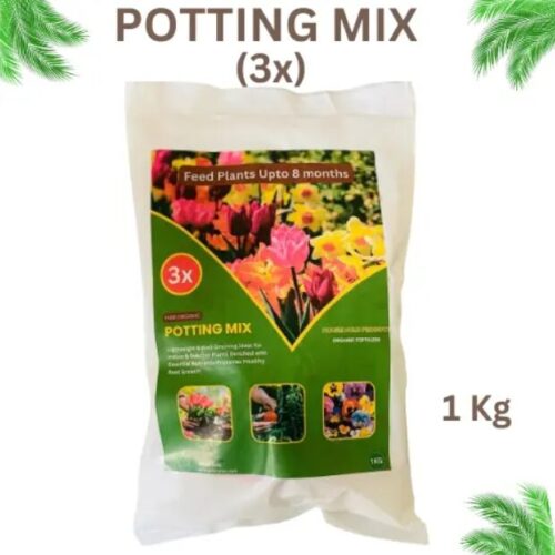 Potting Mix (3x) (Organic Fertilizer) 1-Kg