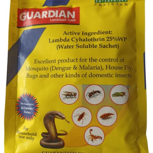 Guardian 25% WP (Lambda-Cyhalothrin 25% WP) – Powerful Insecticide