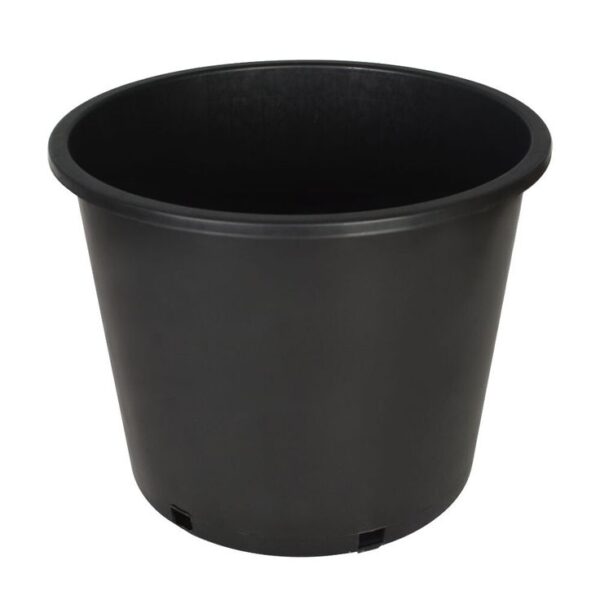 p91 Plastic Pot 9 inch Black