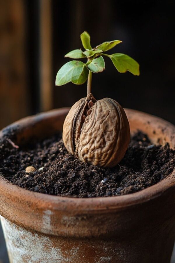 Akhrot (Walnut) Grafted Plant