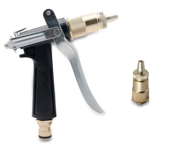 Water Spray Gun (Brass) – Adjustable Nozzle for Garden & Car Wash
