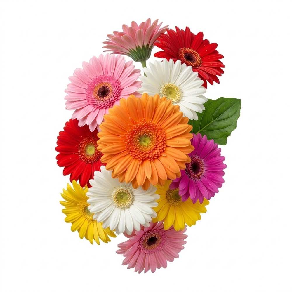Gerbera Gerbera flower seed packet