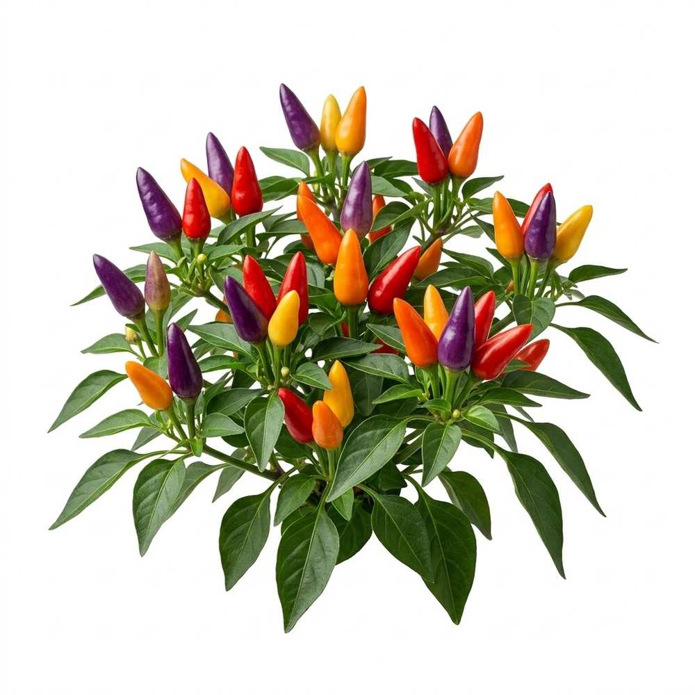 Ornamental Pepper Mix Ornamental Pepper flower seed packet