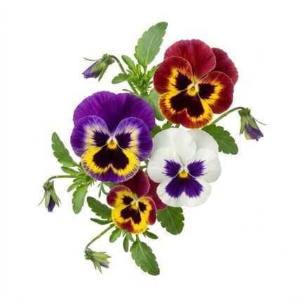 Pansy flower seed packet