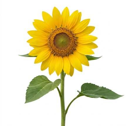 Yellow Sunflower flower seed packet