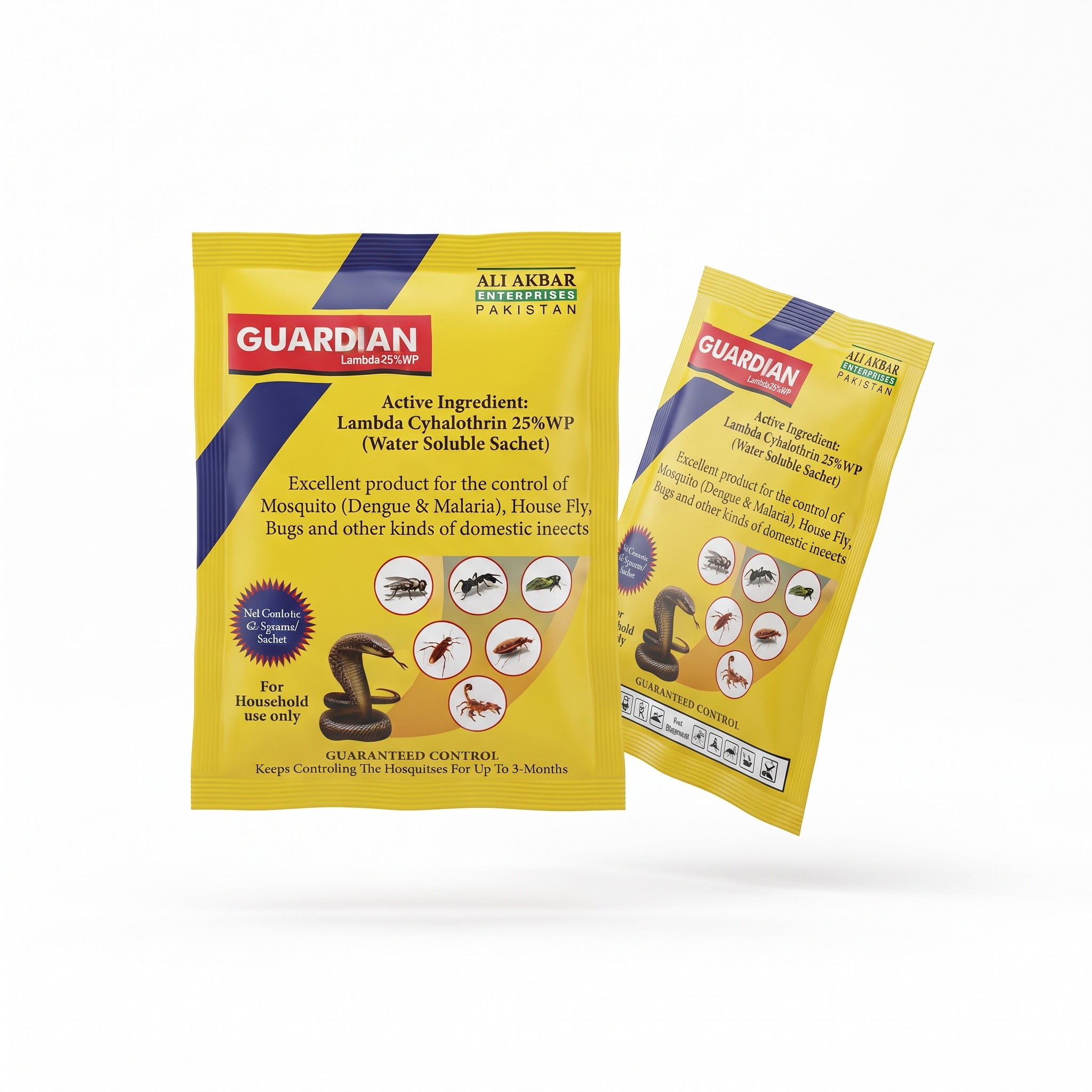 Guardian 25% WP (Lambda-Cyhalothrin 25% WP) – Powerful Insecticide