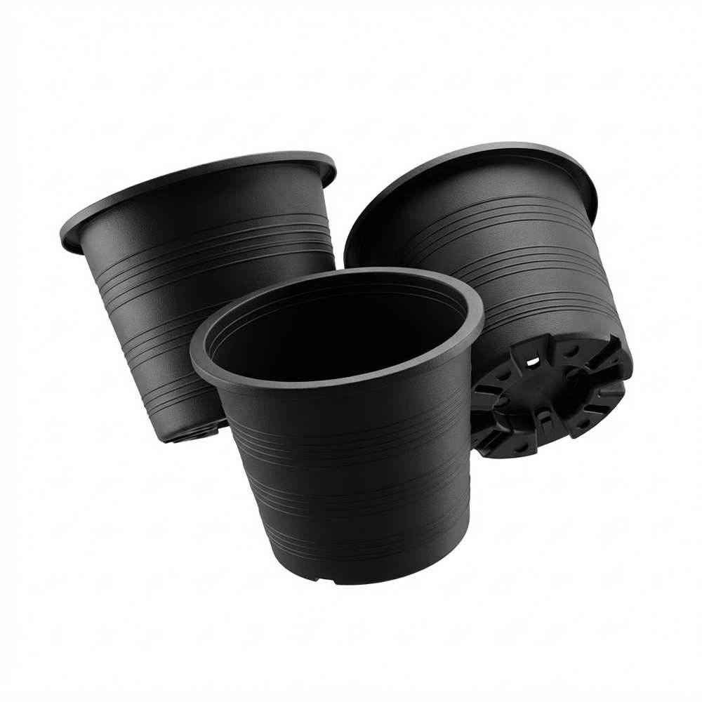Plastic Pot – 12 Inches, Black