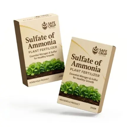 Sulfate of Ammonia 250 gm – Nitrogen-Rich Fertilizer for Garden & Crops